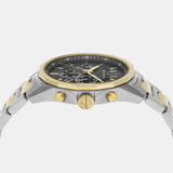 Armani Exchange Men’s Quartz Two Tone Stainless Steel Black Dial 44mm Watch AX7148 ax7148 - Image 7