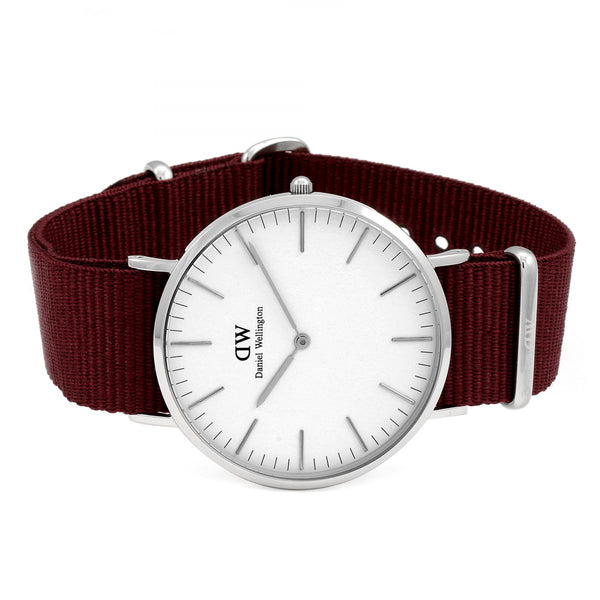 Daniel Wellington Classic Roselyn 40mm Men's Silver Watch