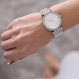 Michael Kors Darci Silver-Tone Dial Ladies Watch MK3190 Water resistance: 50 meters / 165 feet  Movement: Quartz 