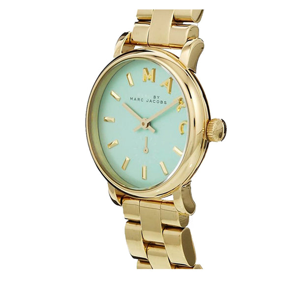 Marc By Marc Jacobs Baker Green Women's Gold Wrist Watch MBM3284