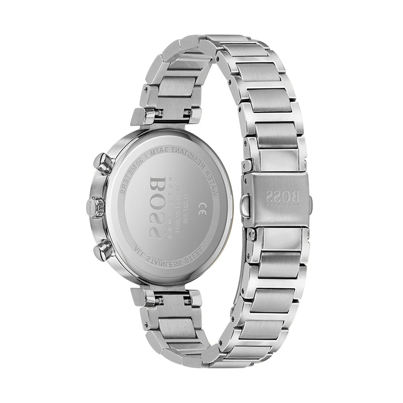 Hugo Boss Flawless Chronograph Silver Women's Watch 1502530 - Big Daddy Watches #3