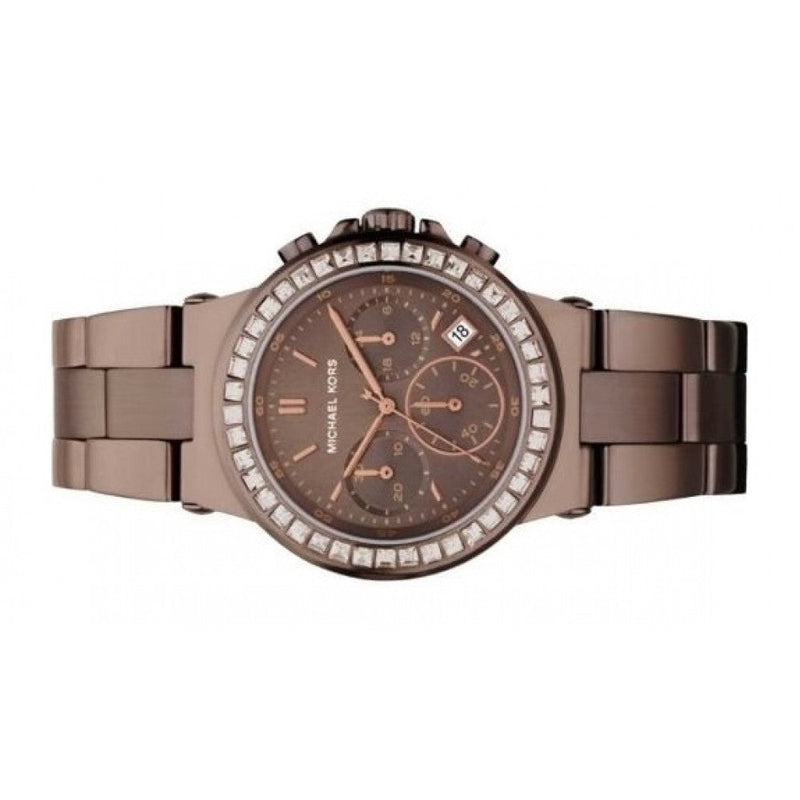 Michael Kors Chronograph Brown Dial Ladies Watch MK5624