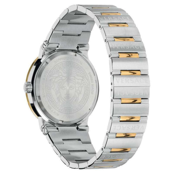 Versace Greca Two-Tone Green Dial Women's Watch VEVH00720 - Big Daddy Watches #2
