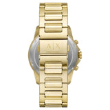 Armani Exchange Men’s Quartz Gold Stainless Steel Blue Dial 44mm Watch AX7151 ax7151 - Image 3