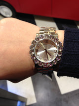 Marc By Marc Jacobs Amy Silver Women's Steel Glitz Watch MBM3222 - Big Daddy Watches #5