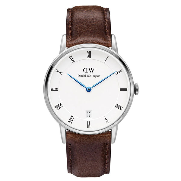 Daniel Wellington Dapper Bristol 34mm Women's Silver Watch DW00100098