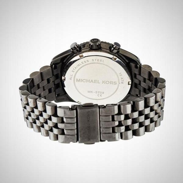 Michael Kors Chronograph Black Dial Ladies Watch MK5709