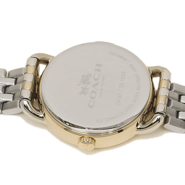 Coach Delancey Silver Dial Two-Tone Ladies Watch 14502243