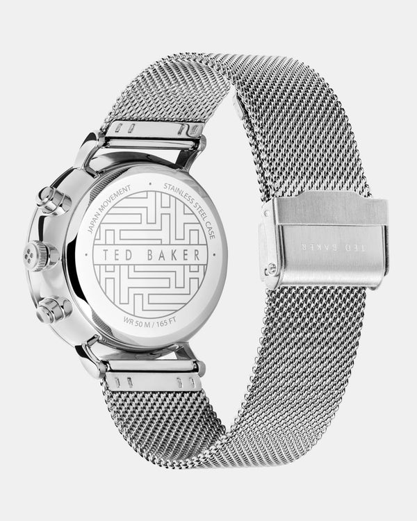 Ted Baker Mimose Mimosaa Chromo Mesh Strap Men's Watch MIMOSE254350 - Big Daddy Watches #2