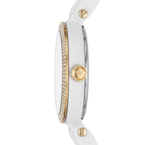 Michael Kors Delray Pavé White Women's Watch - MK4315