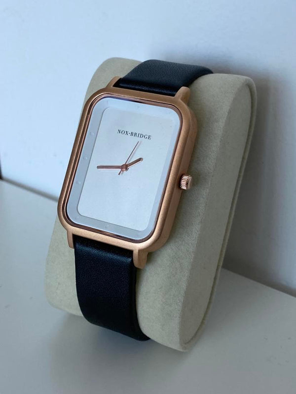 Nox Bridge Minimal Rectangular Watch (original sample)