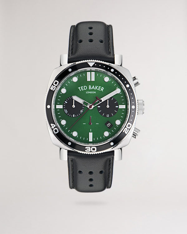 Ted Baker Haarry Caine Leather Strap Watch Men's Watch  HAARRY273696 - Big Daddy Watches