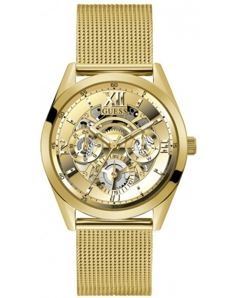 Guess Tailor Gold Tone Mesh Strap Men's Watch GW0368G2