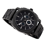 Fossil Machine Chronograph Dial Black Ion-plated Men's Watch FS4552