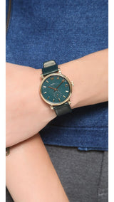 Marc by Marc Jacobs Baker Green Dial Green Leather Ladies Watch MBM1268 - Big Daddy Watches #3