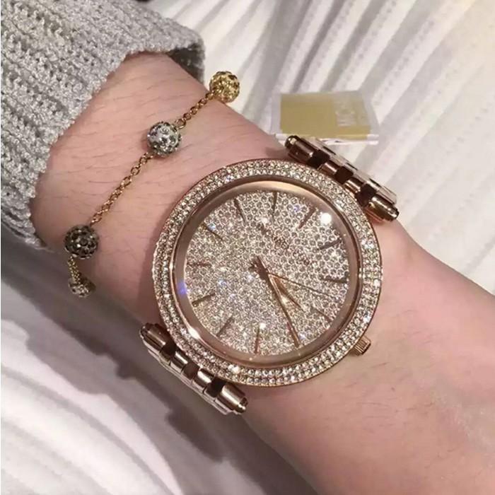 Michael Kors Darci Rose Gold-tone Stainless Steel Ladies Watch MK3399
