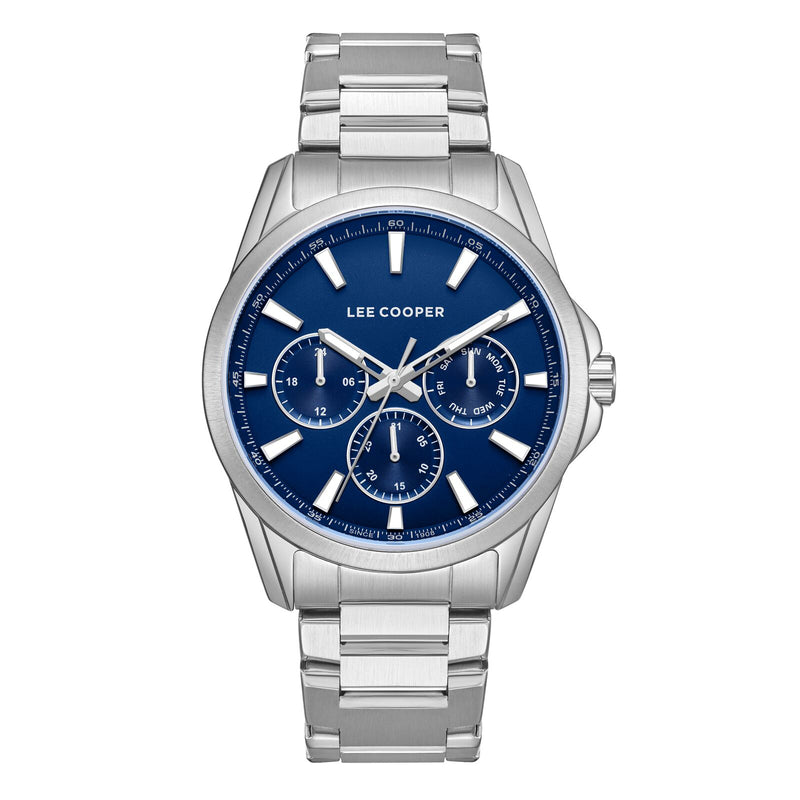 Lee Cooper Silver Men's Watch - LC08105.390 LC08105.390 - Image 1
