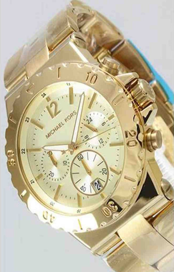 Michael Kors Chronograph All Gold Watch MK5313