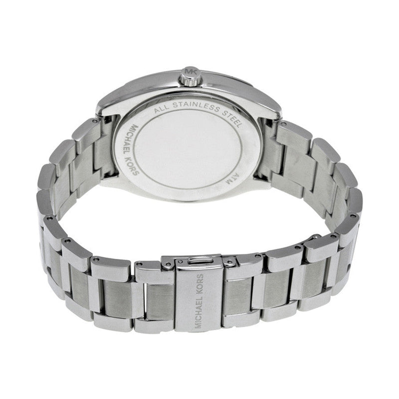 Michael Kors Bryn Crystal Paved Silver Ladies Watch MK6133