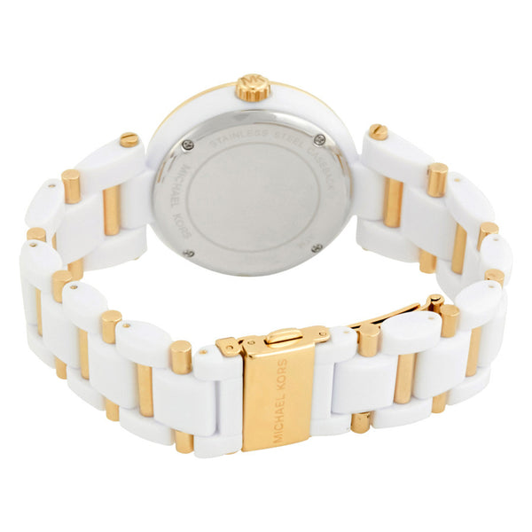 Michael Kors Delray Pavé White Women's Watch - MK4315