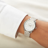 Fossil Tailor Multi-Function White Dial Ladies Watch ES3712
