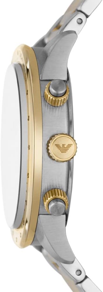 Emporio Armani Chronograph Two-Toned Men's Watch AR11521 - Big Daddy Watches #2