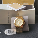 Michael Kors Chronograph Champagne Dial Ladies Watch MK5313 Water resistance: 100 meters / 330 feet Movement: Quartz  
