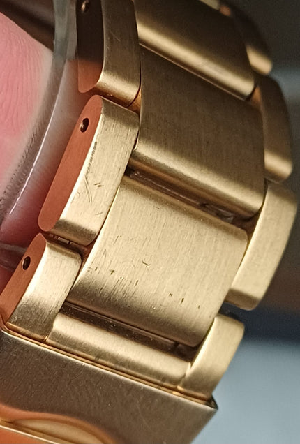 Nixon 48-20 Chrono Gold Tone Dial Men's Watch A486-502 (Defect)