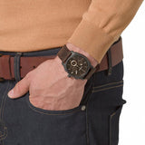 Fossil Machine Chronograph Brown Dial Men's Watch FS4656