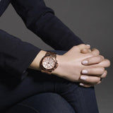 Michael Kors Chronograph Rose Gold Dial Ladies Watch MK5314