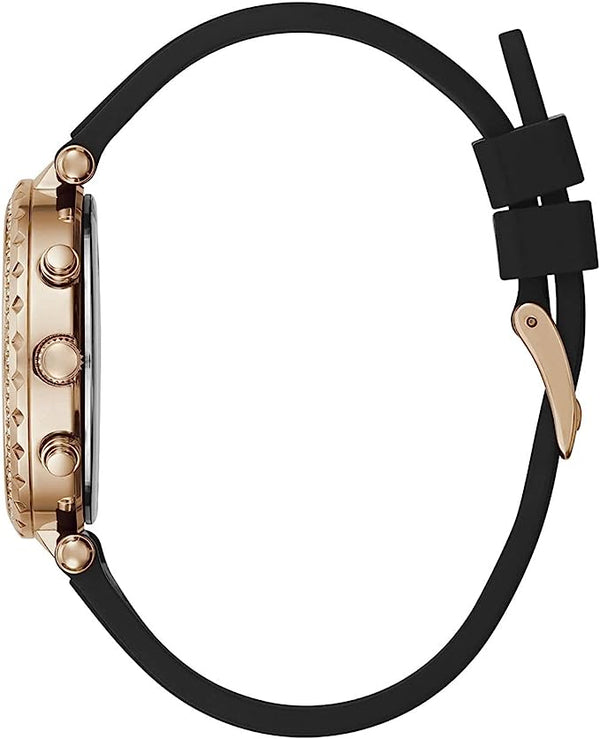 Guess Women's Stainless Steel Quartz Watch with Silicone Strap Women's Watch GW0113L2 - Big Daddy Watches #2