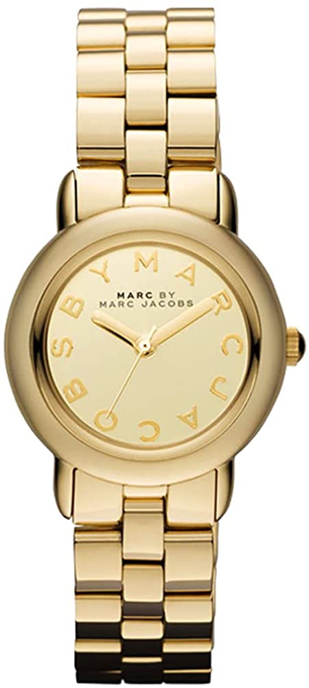 Marc By Marc Jacobs Mini Marci Gold Mirror Dial Women's Watch  MBM3174 - Big Daddy Watches