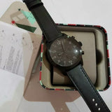 Fossil Pilot 54 Chronograph Black Dial Men's Watch FS5157