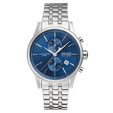 Hugo Boss Blue Dial Stainless Steel Men's Watch 1513384 Water resistance: 50 meters / 165 feet Movement: Quartz   