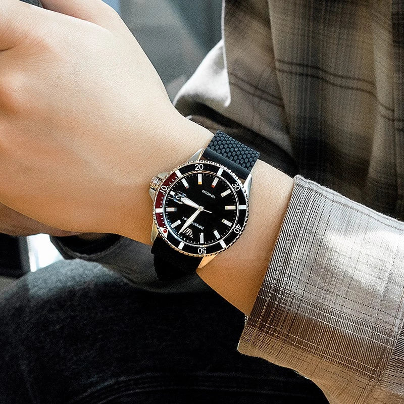 Emporio Armani Diver Black Dial Men's Watch AR11341