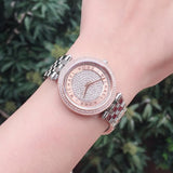 Michael Kors Darci Pave Dial Two-tone Ladies Watch MK3446
