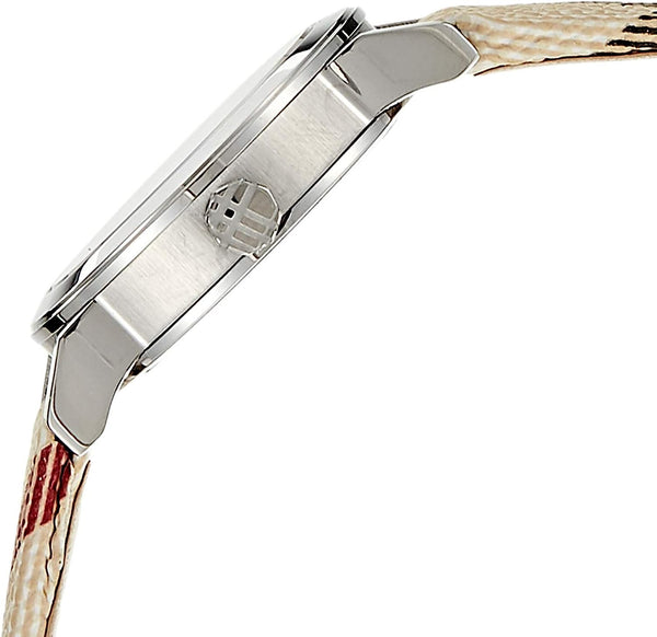 Burberry Ladies Silver Dial Nova Check Leather Women's Watch BU9212 - Big Daddy Watches #2