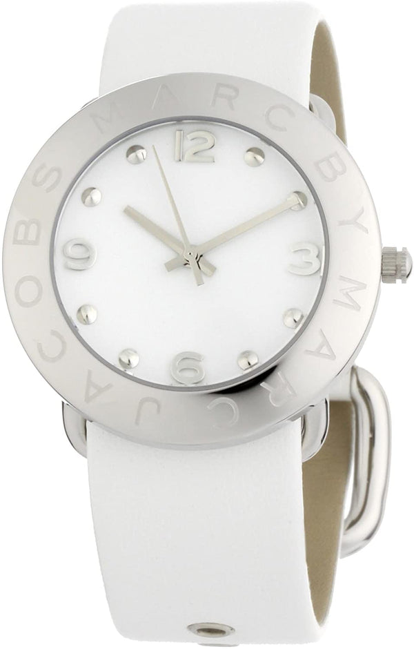 Marc by Marc Jacobs Women's Amy White Dial Watch  MBM1136 - Big Daddy Watches