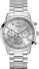 Guess Hendrix Silver Stainless Steel Men's Watch GW0066G1