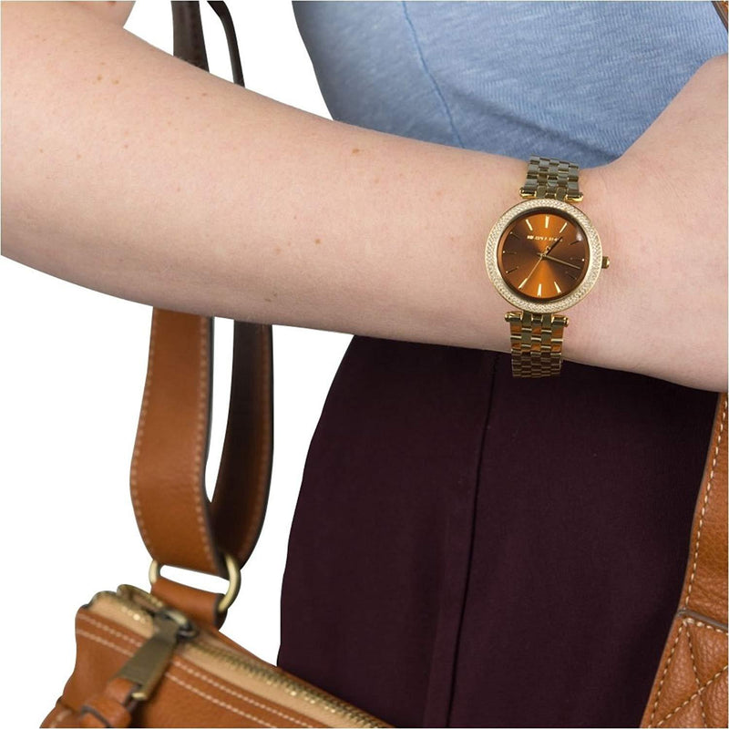 Michael Kors Darci Gold-tone Stainless Steel Ladies Watch MK3408