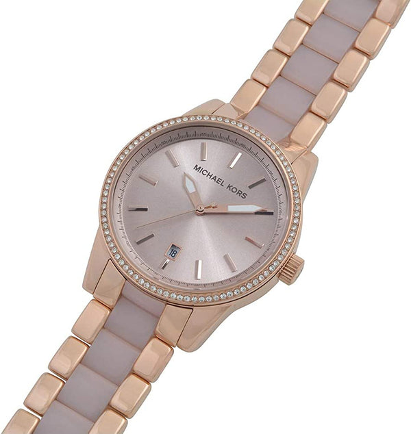 Michael Kors Ritz Rose Gold Tone Women's Watch MK6349 - Big Daddy Watches #2