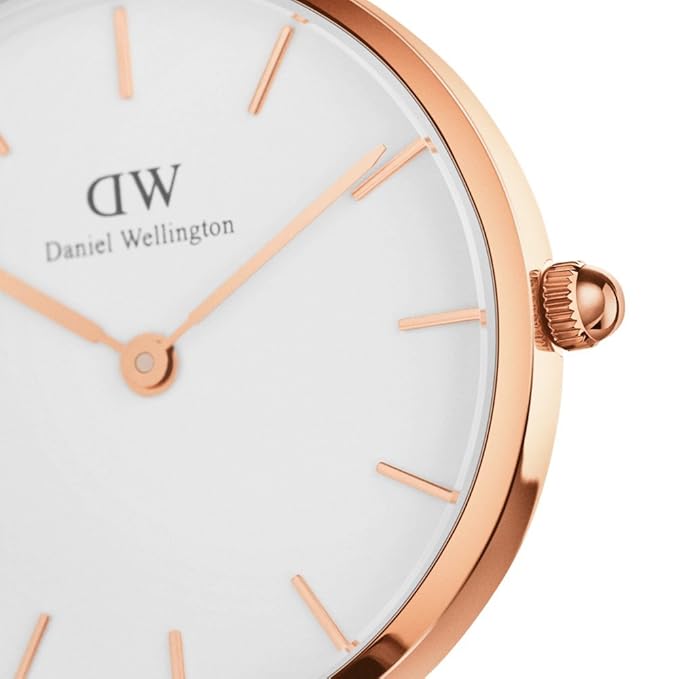 Daniel Wellington Petite St. Mawes 32mm White Dial Bondi Genuine Leather Women's Watch - DW00100175