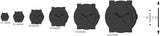Marc by Marc Jacobs Women's  Marci Analog Display Analog Quartz Rose Gold Watch MBM3192 - Big Daddy Watches #4
