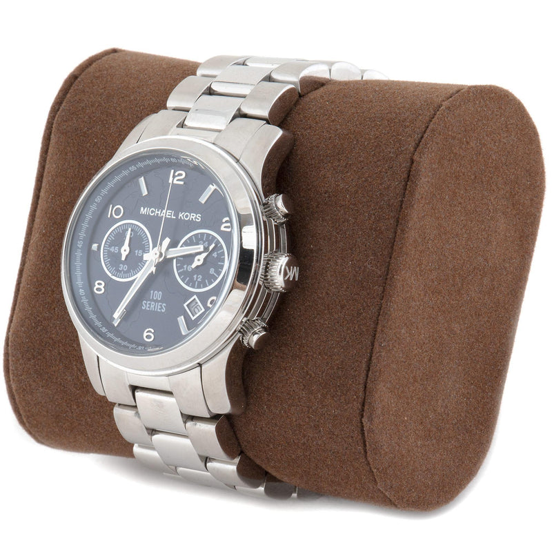 Michael Kors Hunger Chronograph Blue Dial Ladies Watch MK5814