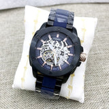 Fossil Modern Machine Automatic Skeleton Dial Men's Watch ME3133