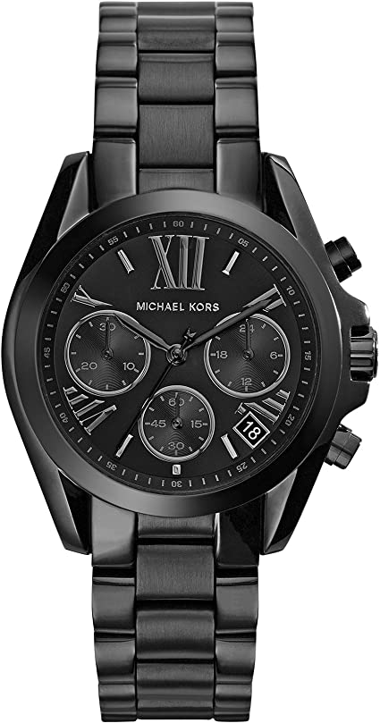 Michael Kors Mini Bradshaw All Black Women's Watch  MK6058 - Big Daddy Watches