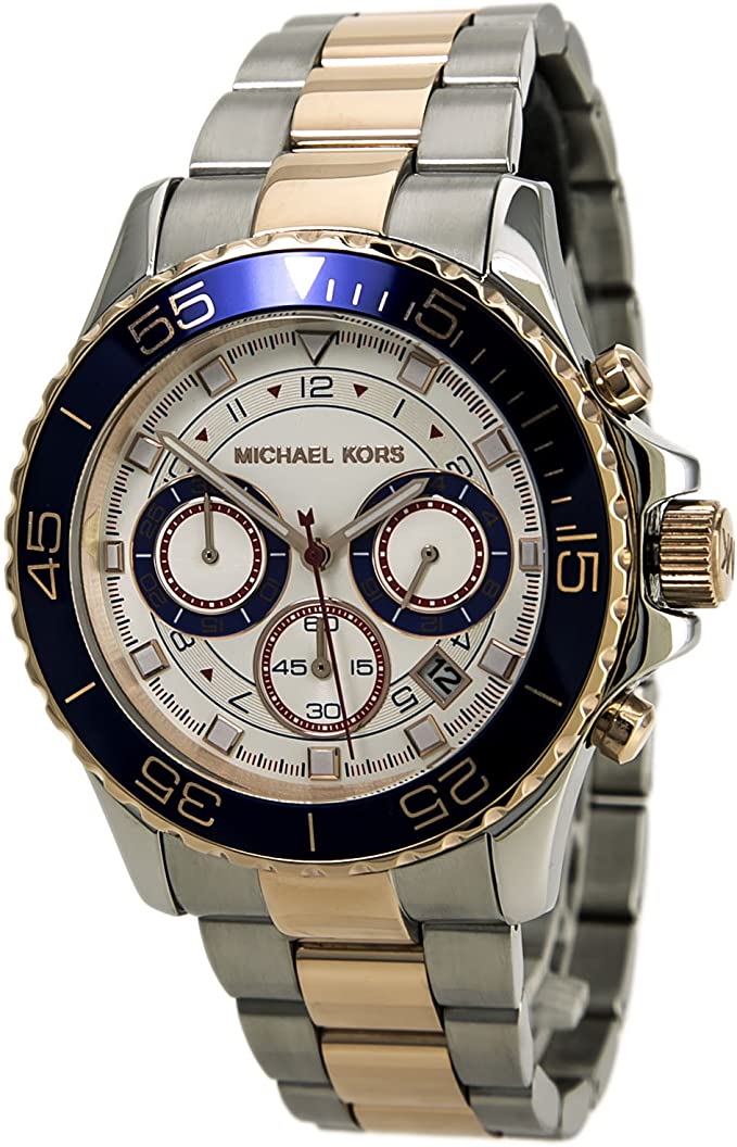 Michael Kors Everest Chronograph Two Tone Women's Watch  MK5794 - Big Daddy Watches