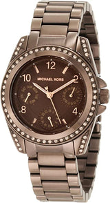 Michael Kors Blair Chronograph Expresso Dial Ladies Watch MK5614