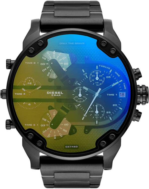 Diesel Mr. Daddy 2.0 Multi Movement Stainless Steel Watch  DZ7460 - Big Daddy Watches