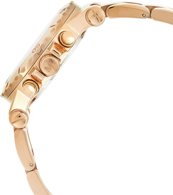 Michael Kors Bel Aire Chronograph Rose Gold Watch MK5410